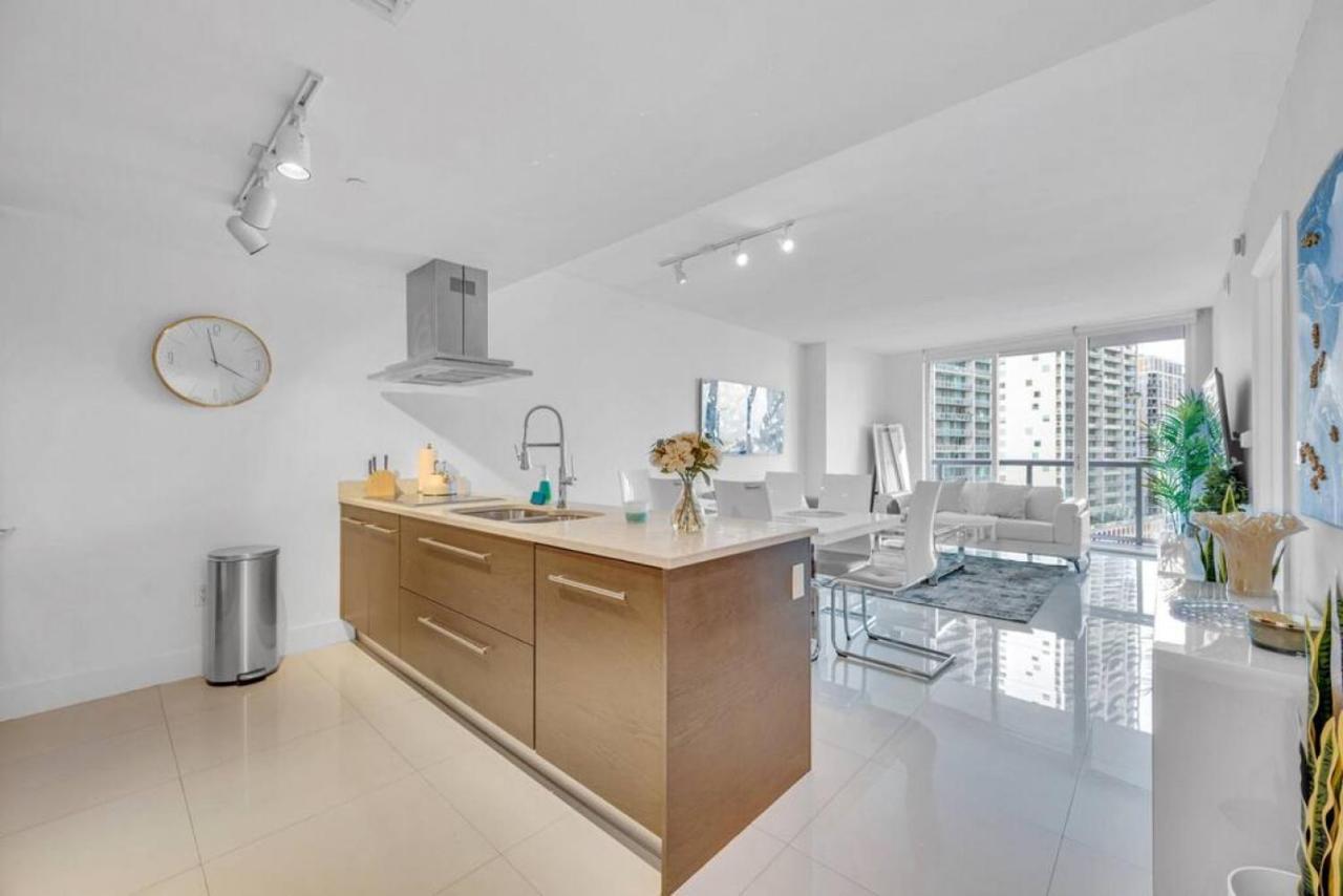 Modern 1 Bed Icon Brickell With Amazing Views Apartment Miami Exterior photo